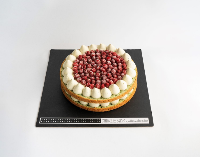 کیک پسته رزبری 24 سانت